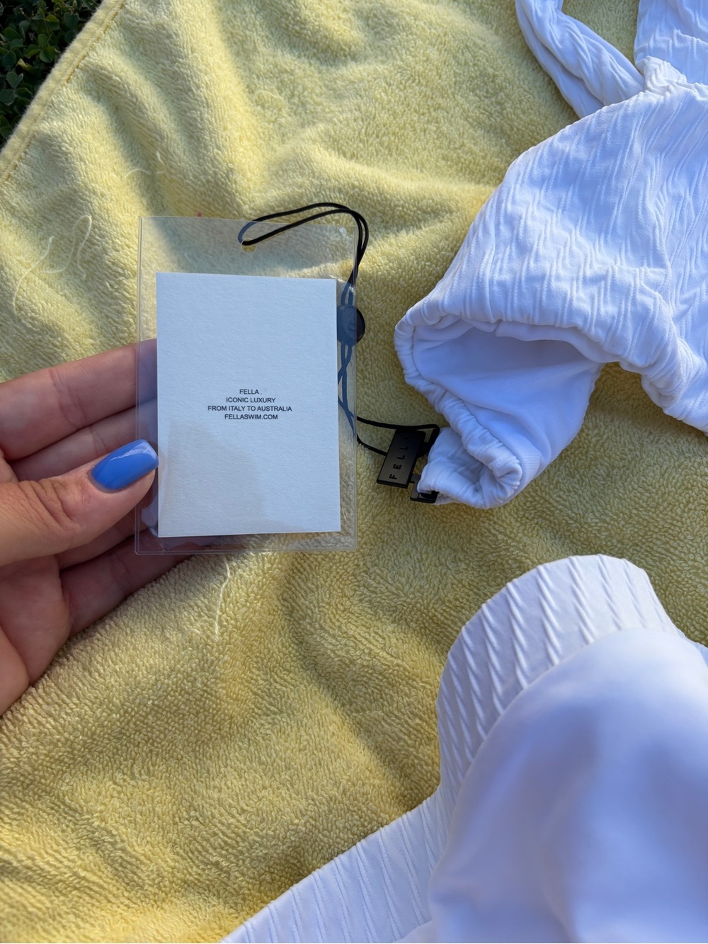 Fella White Bikini Brand New - Picture 3 of 3